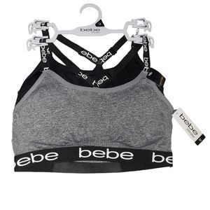 💕NWT 2PK BeBe Seamless Bras w/Removeable Pads💕Size 1X💕